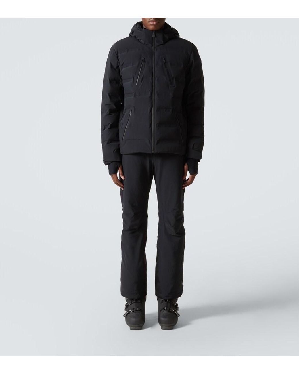 Aztech Mountain Black Technical Ski Jacket for men