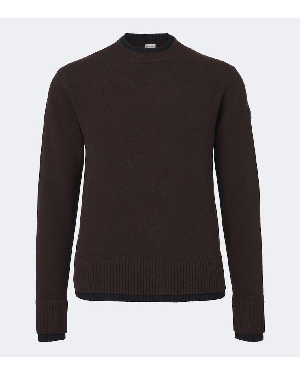 Pullover di Moncler in Black da Uomo