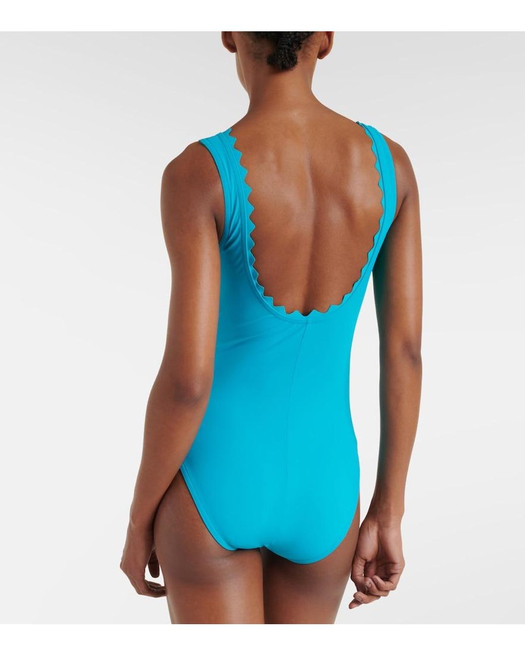 Karla Colletto Blue Ines Swimsuit