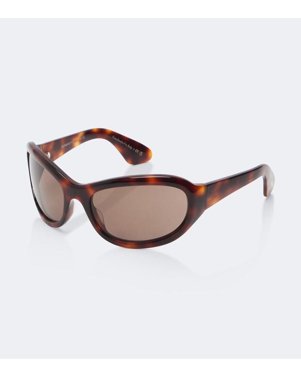 Khaite Brown X Oliver Peoples 1967C Oversized Sunglasses