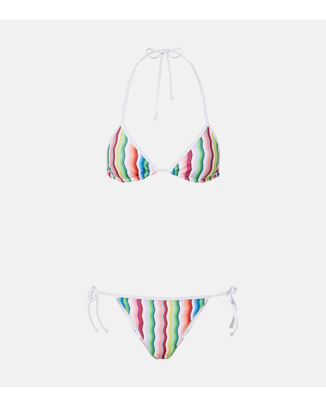 Bikini Zigzag Missoni en coloris White