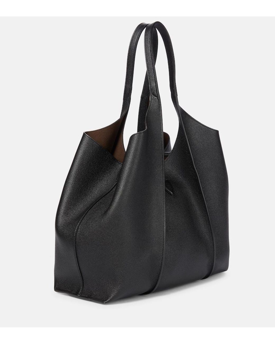 Tod's Black Timeless Medium Leather Tote