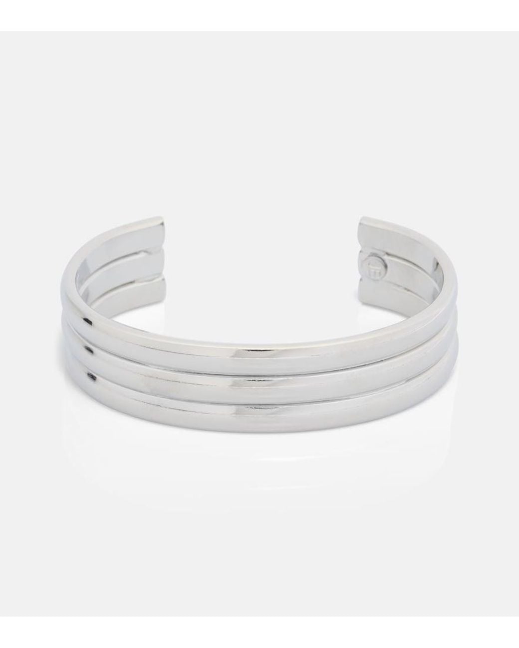Jennifer Behr White Kallie Cuff Bracelet