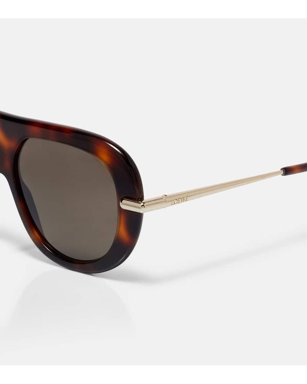 Gafas De Sol Slim Loewe de color Brown