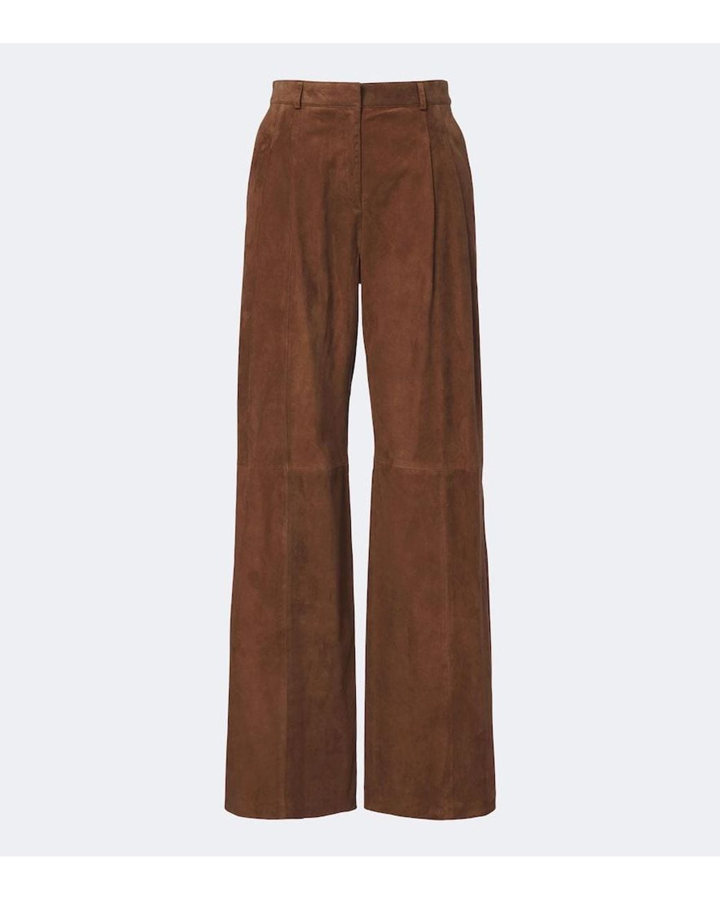 Pantaloni A Gamba Larga Dena di Arma in Brown