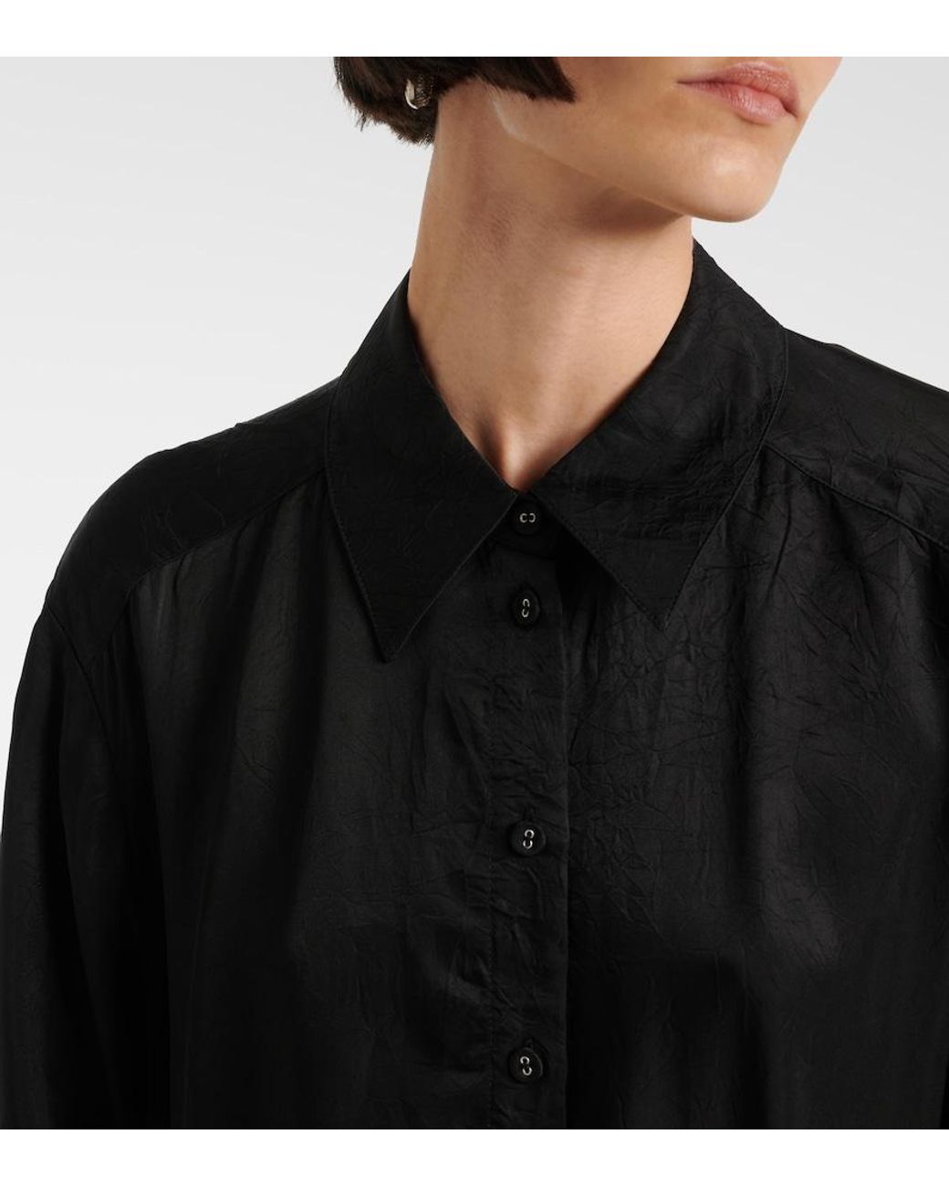 Proenza Schouler Black Label Nelson Cotton Shirt Dress