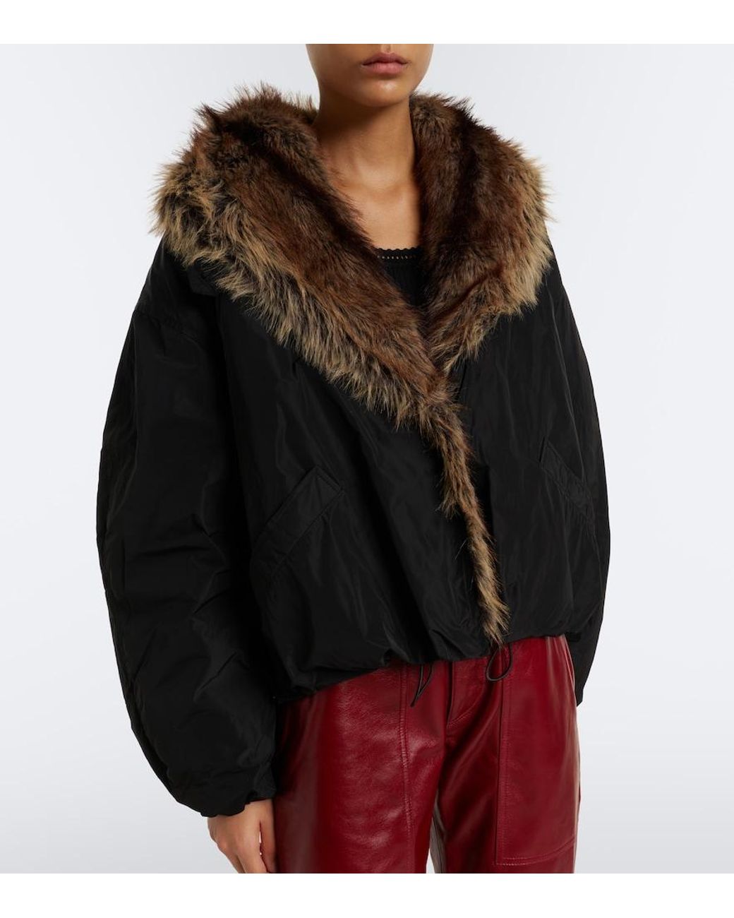 Isabel Marant Black Charone Parka