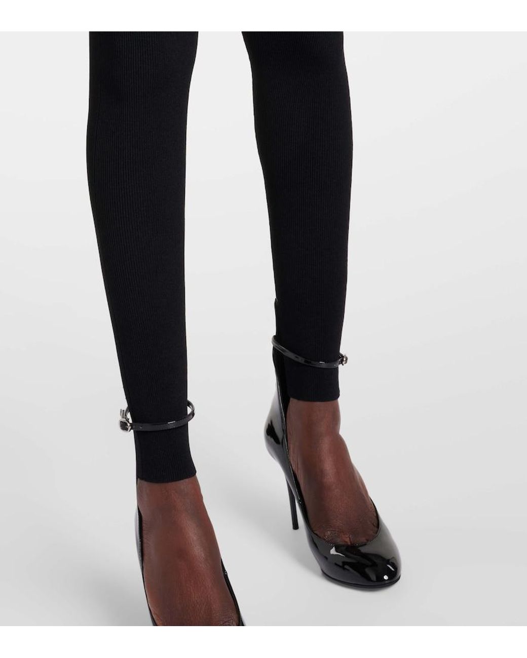 Alaïa Black Bustier Catsuit