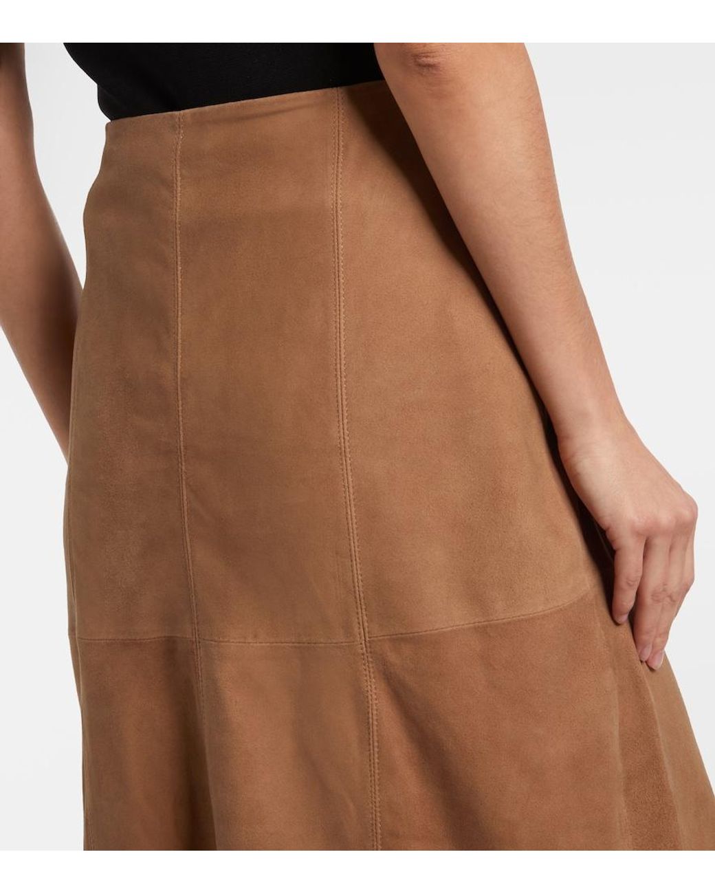 Gonna Midi Edwina di Rixo in Brown