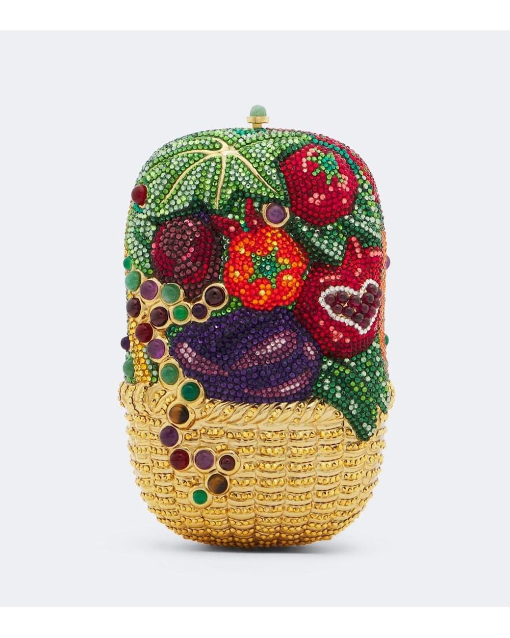 Judith Leiber Multicolor Vegetable Basket Farm Fresh Clutch
