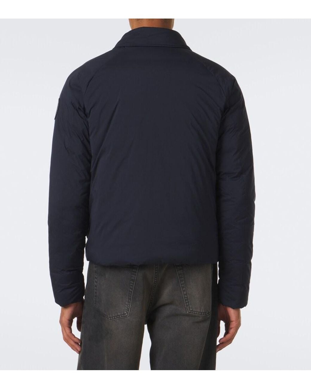 Canada Goose Blue Lodge Track Down Jacket for men