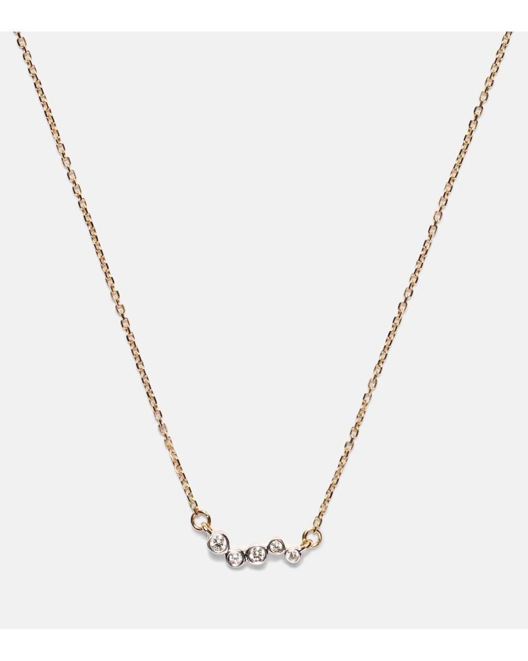 Mateo White 14Kt Necklace With Diamonds