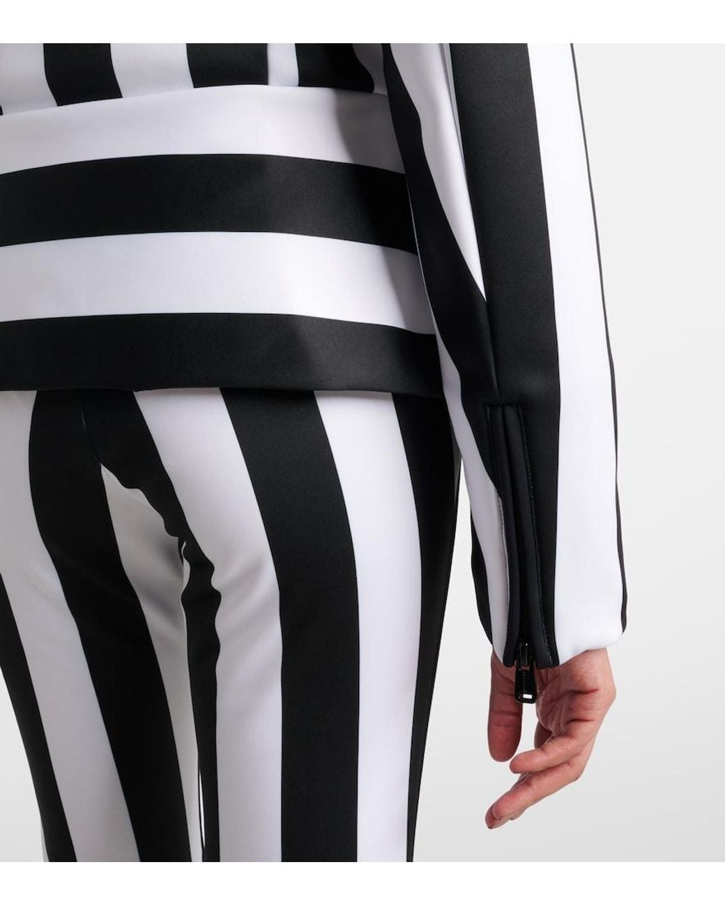 Goldbergh Black Linea Striped Ski Jacket