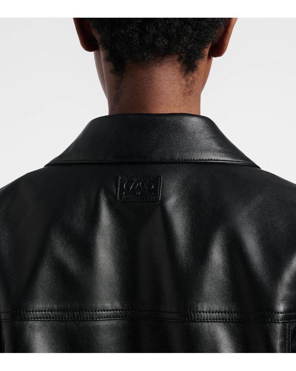 Loewe Black Leather Jacket