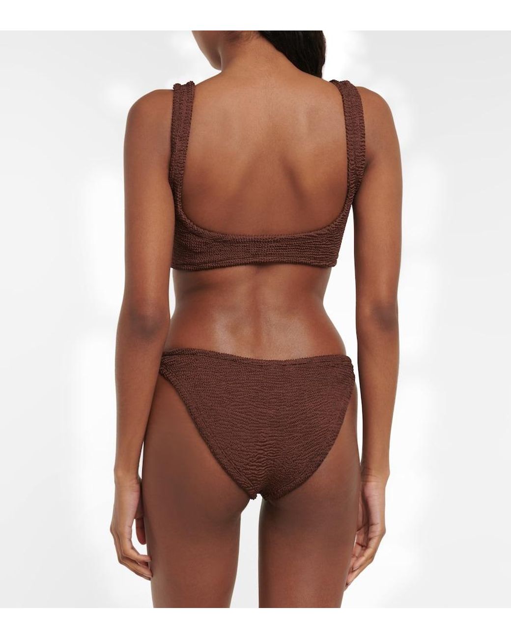 Hunza G Brown Julia Bikini
