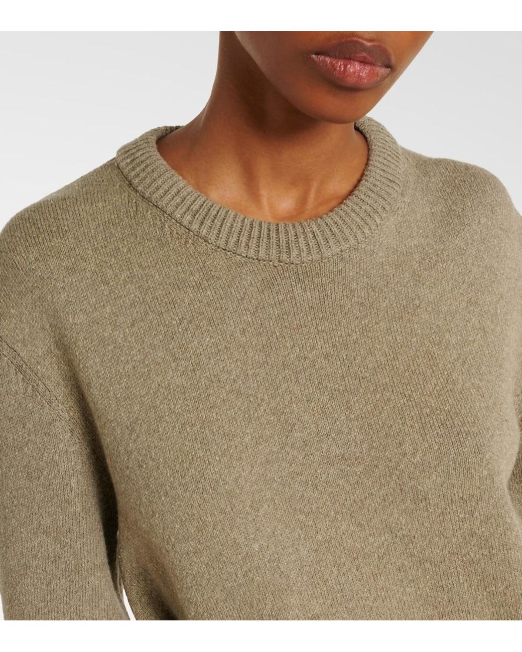 J.W. Anderson Green Wool And Cotton Sweater