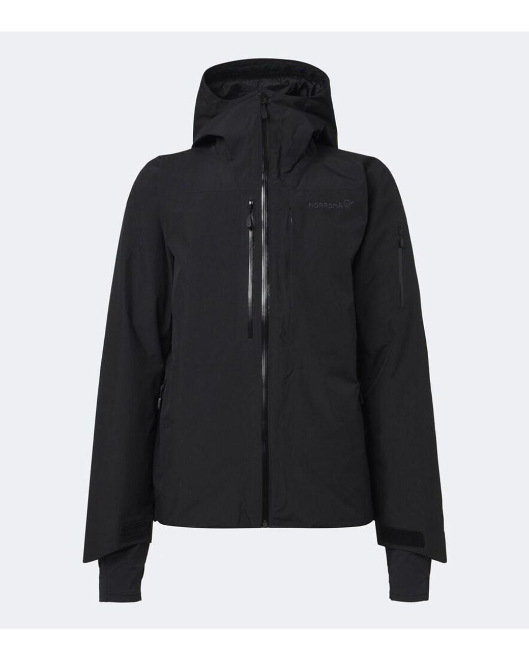 Norrona Black Lofoten Gore-Tex Ski Jacket for men