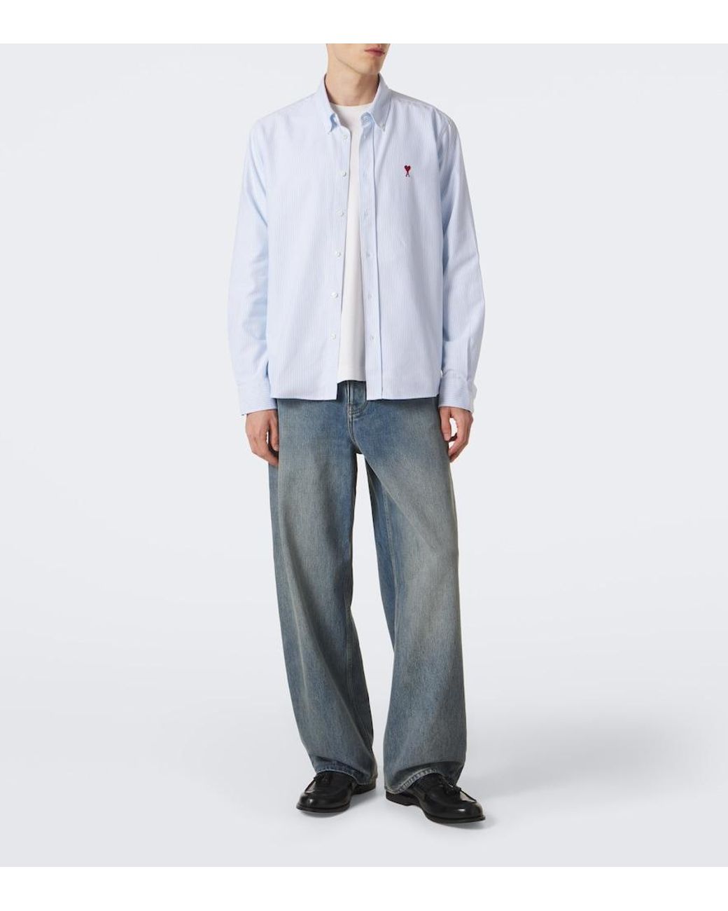 Camicia Ami De Cour di AMI in Blue da Uomo