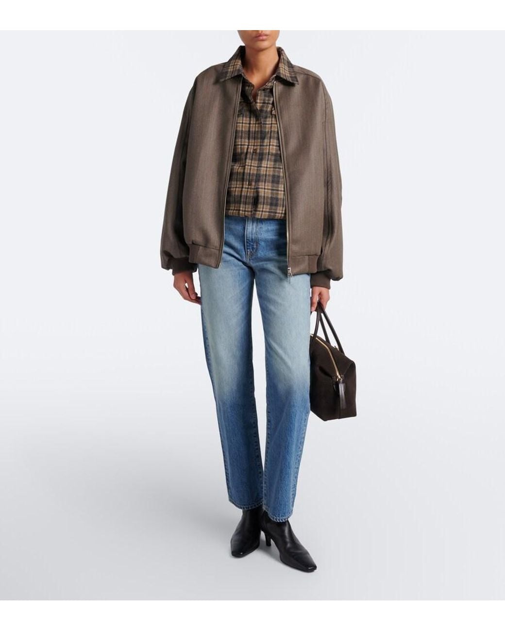 SLVRLAKE Denim Blue London Straight Jeans