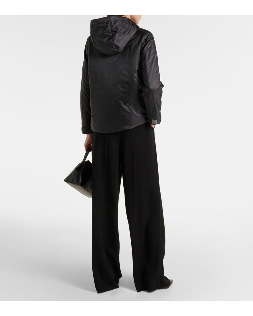 Max Mara Black The Cube Greenh Padded Jacket