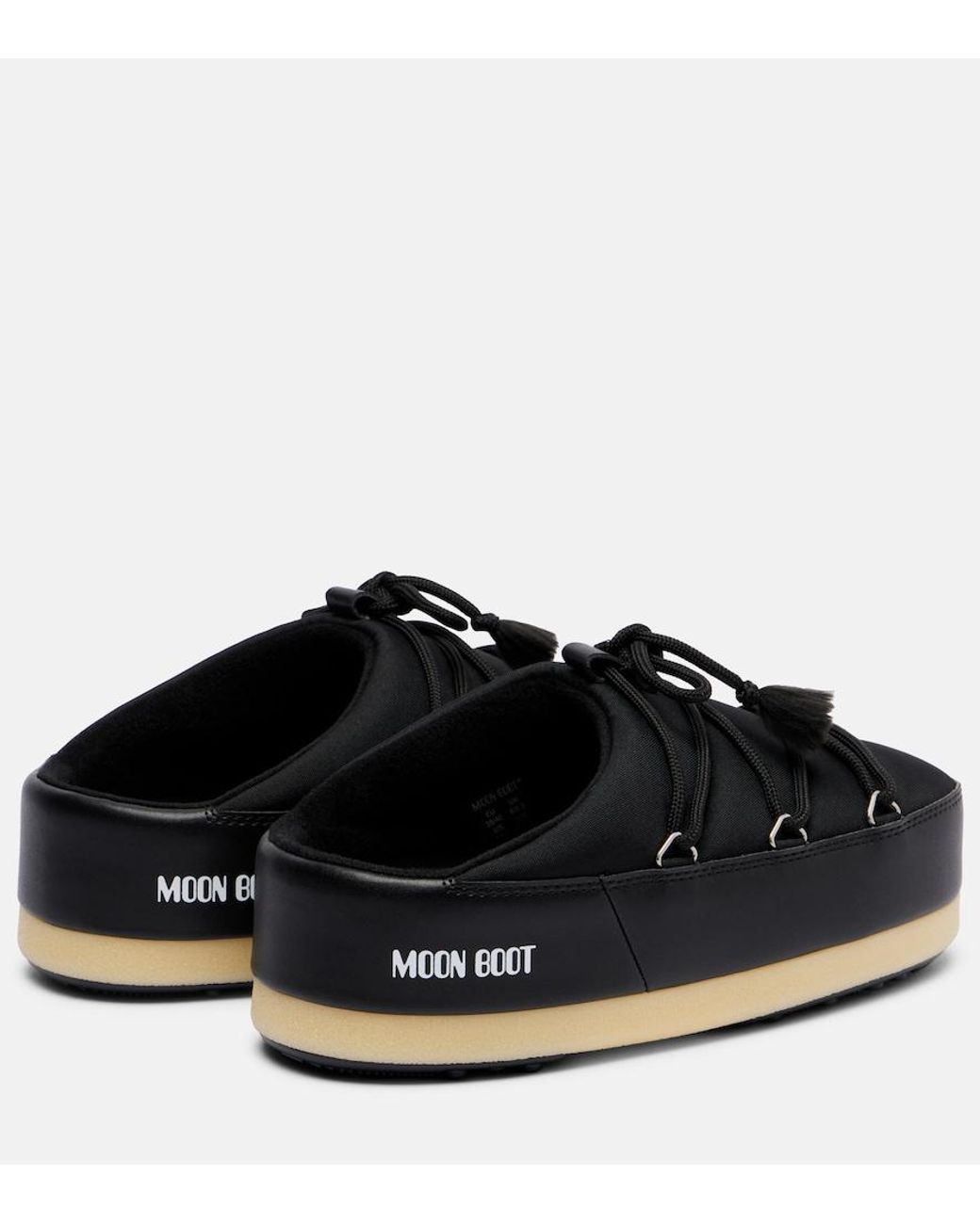 Moon Boot Black Evx Mules