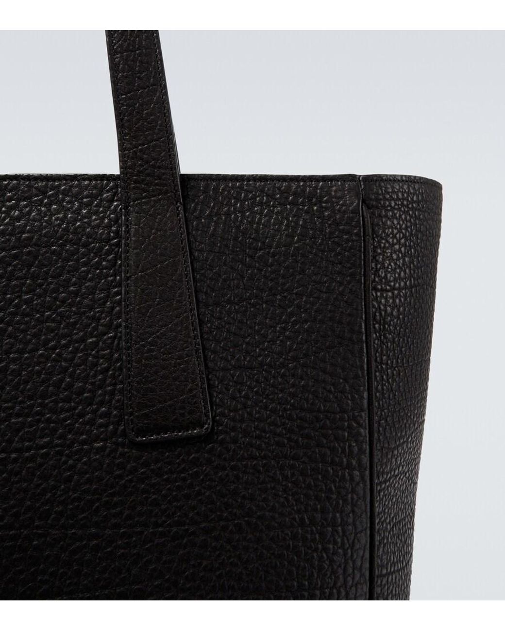 Borsa A Spalla Hector di The Row in Black da Uomo