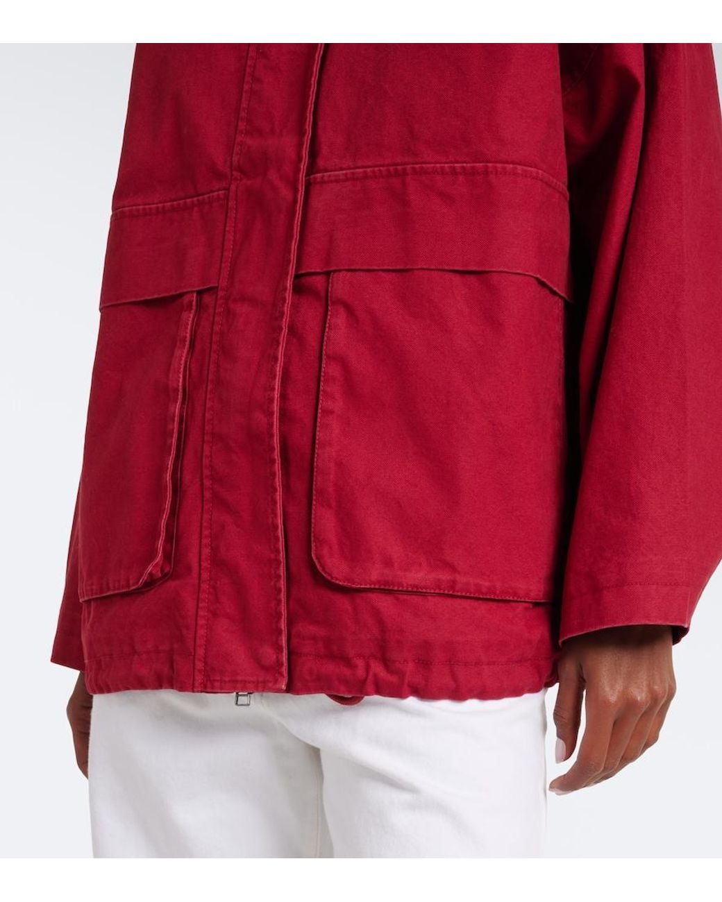 Velvet Red Hunter Cotton Parka