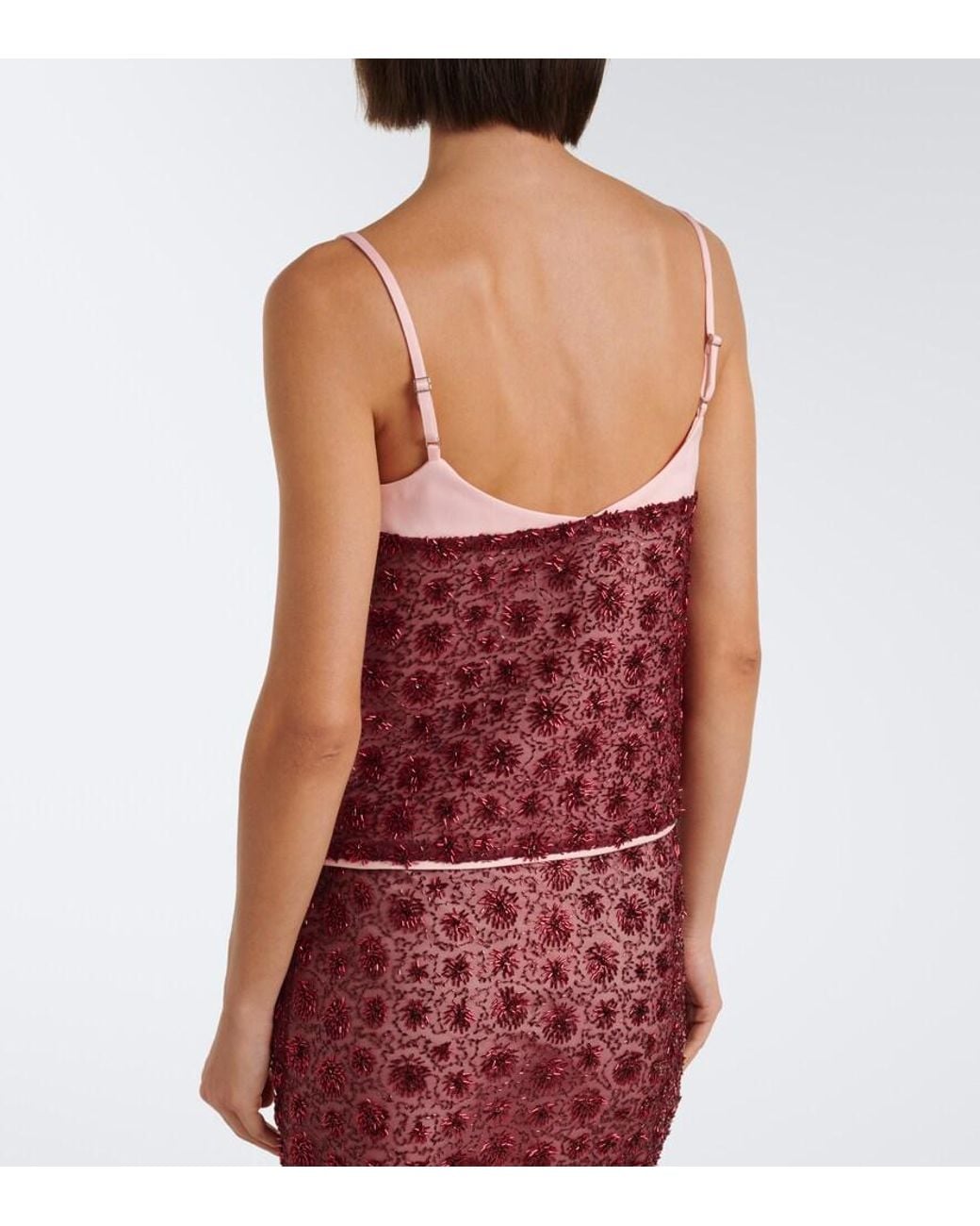 Posse Red Sofia Beaded Top