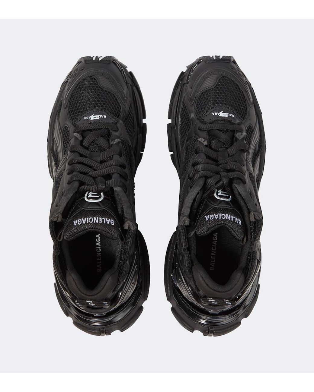 Balenciaga Black Runner Sneakers for men