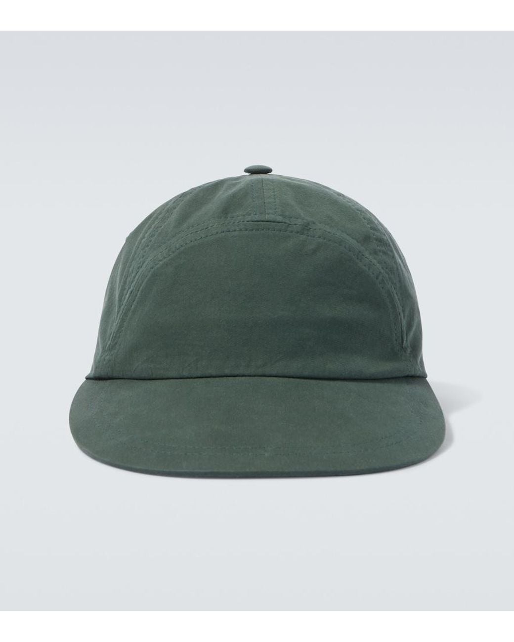 The Row Green Wald Cotton And Cashmere Baseball Cap for men