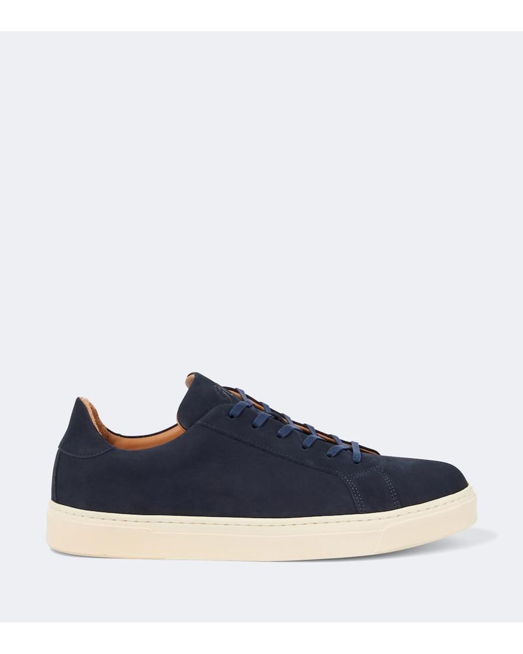 George Cleverley Blue Jack Ii Suede Sneakers for men
