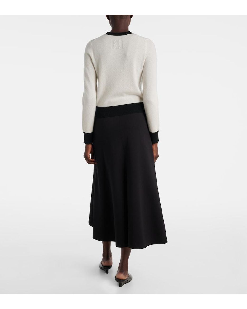 Nili Lotan White Meadow Cashmere Cardigan