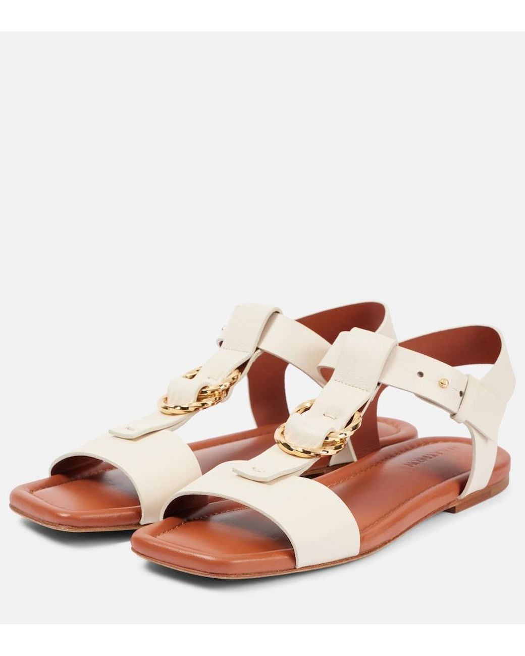 Ulla Johnson Brown Nimi Leather Sandals
