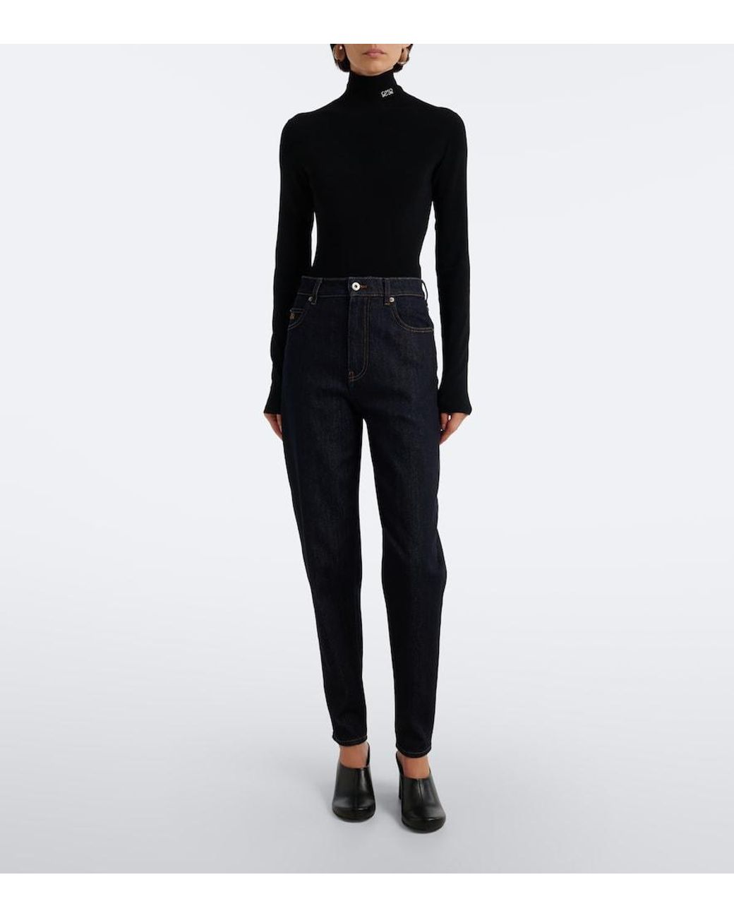Loewe Blue Double L Slim Jeans