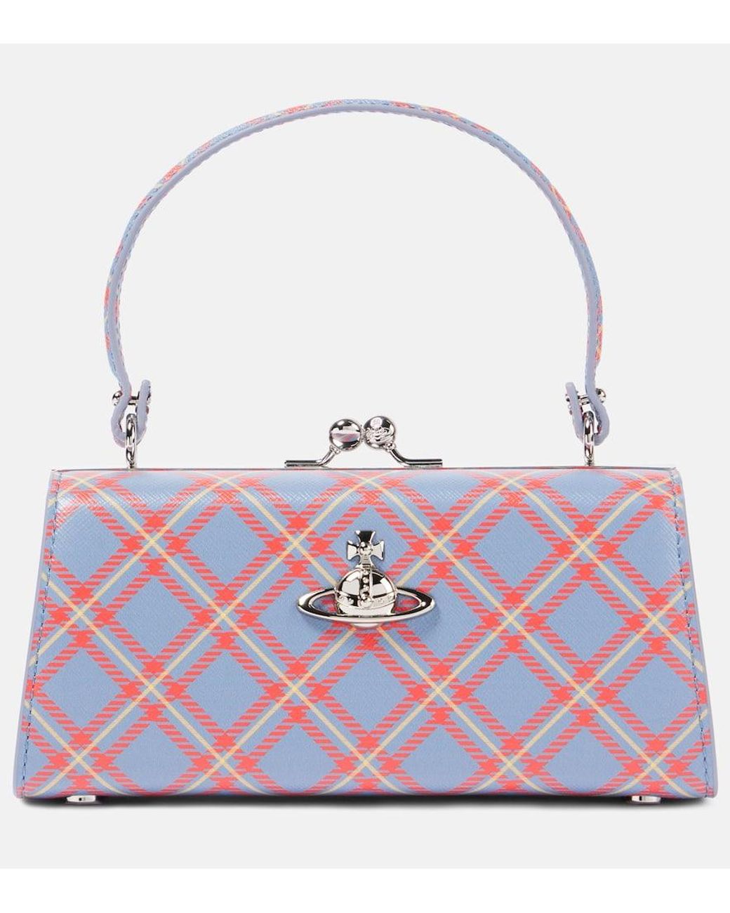 Vivienne Westwood Doll Xl Tartan Tote Bag in Red | Lyst