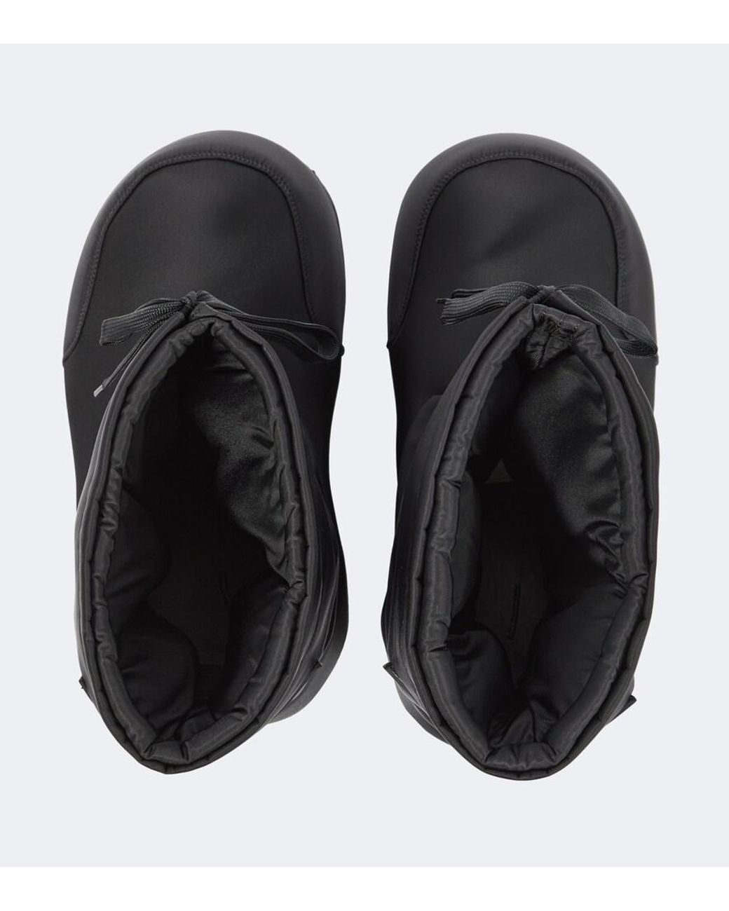 Balenciaga Black Alaska Nylon Ankle Boots for men