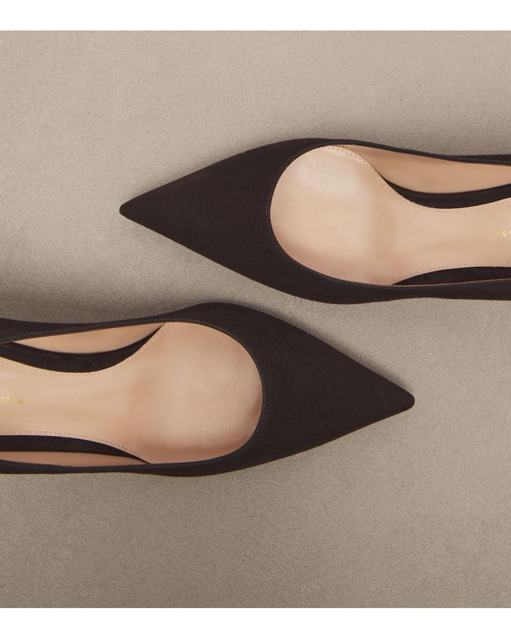 Gianvito Rossi Brown Gianvito Suede Pumps