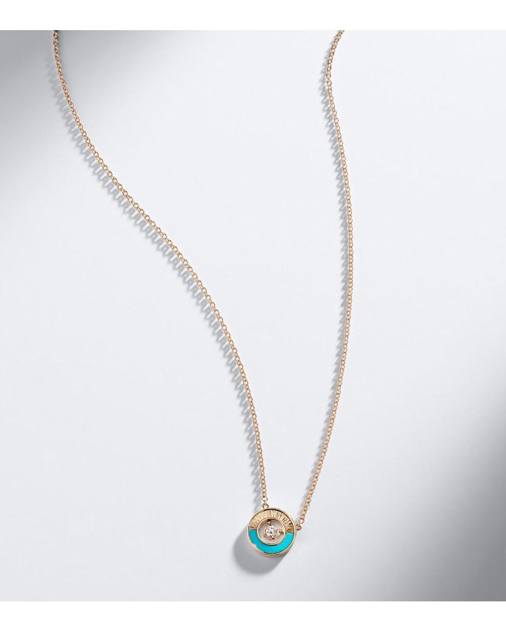 Piaget White Possession Vibrant Palace 18Kt Rose Necklace With And Diamond