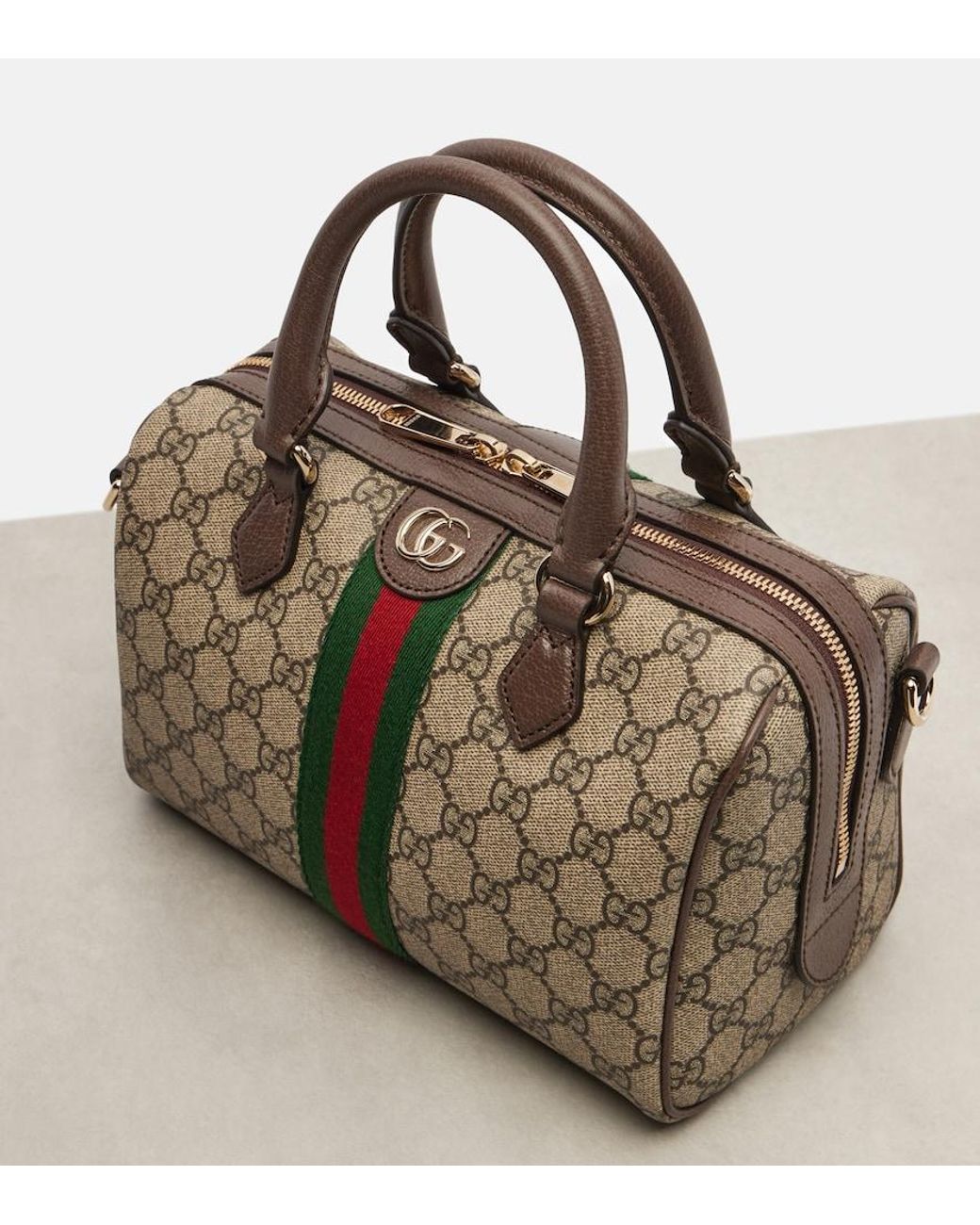 Gucci Metallic Ophidia Medium Gg Top-Handle Bag