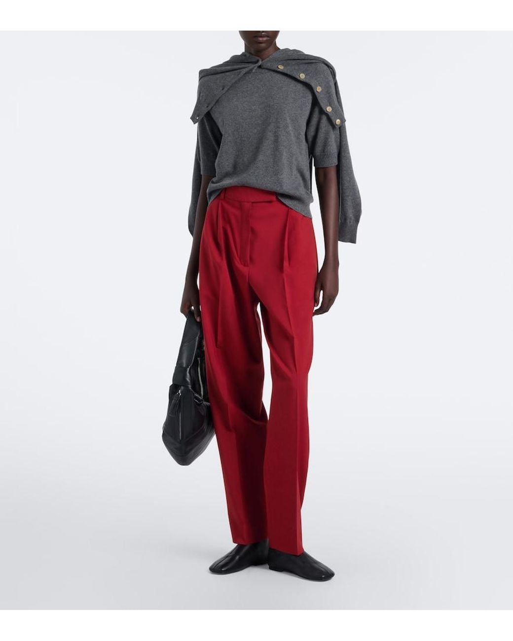 arch4 Gray Kai Cashmere Sweater
