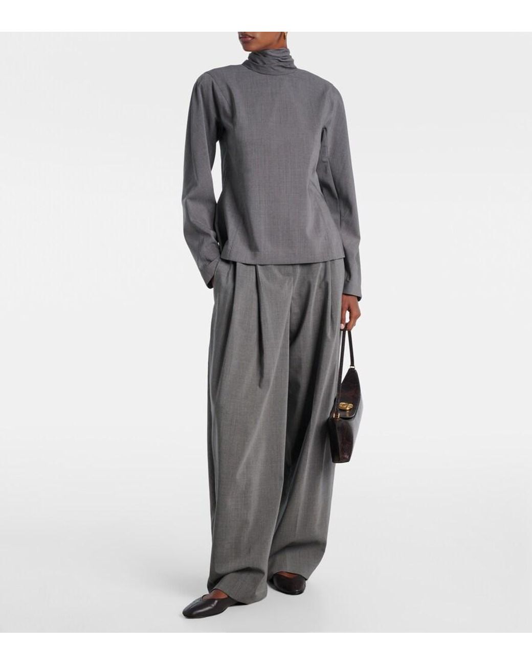 Jacquemus Black Ballerines Leather Ballet Flats