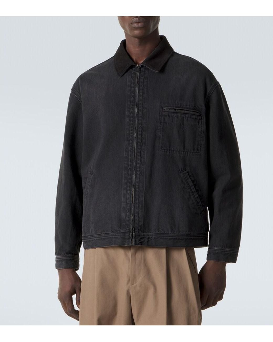 The Row Blue Tarquin Denim Jacket for men