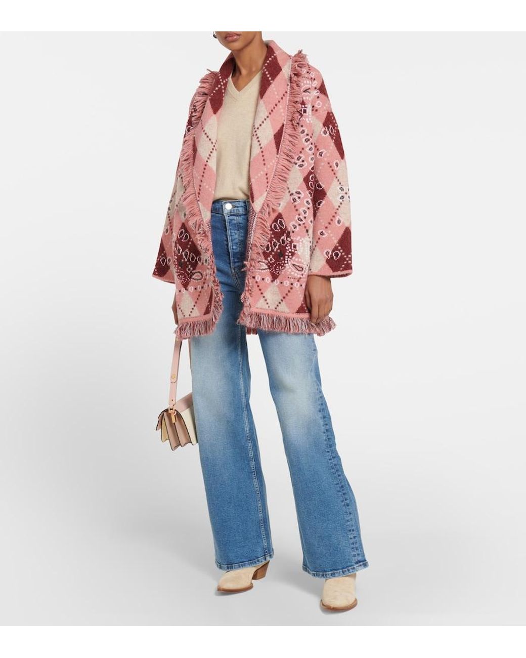 Re/done Blue '70S High-Rise Wide Jeans