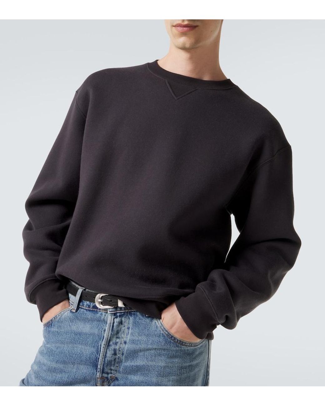 Our Legacy Gray Perfect Cotton And Wool Sweatshirt for men
