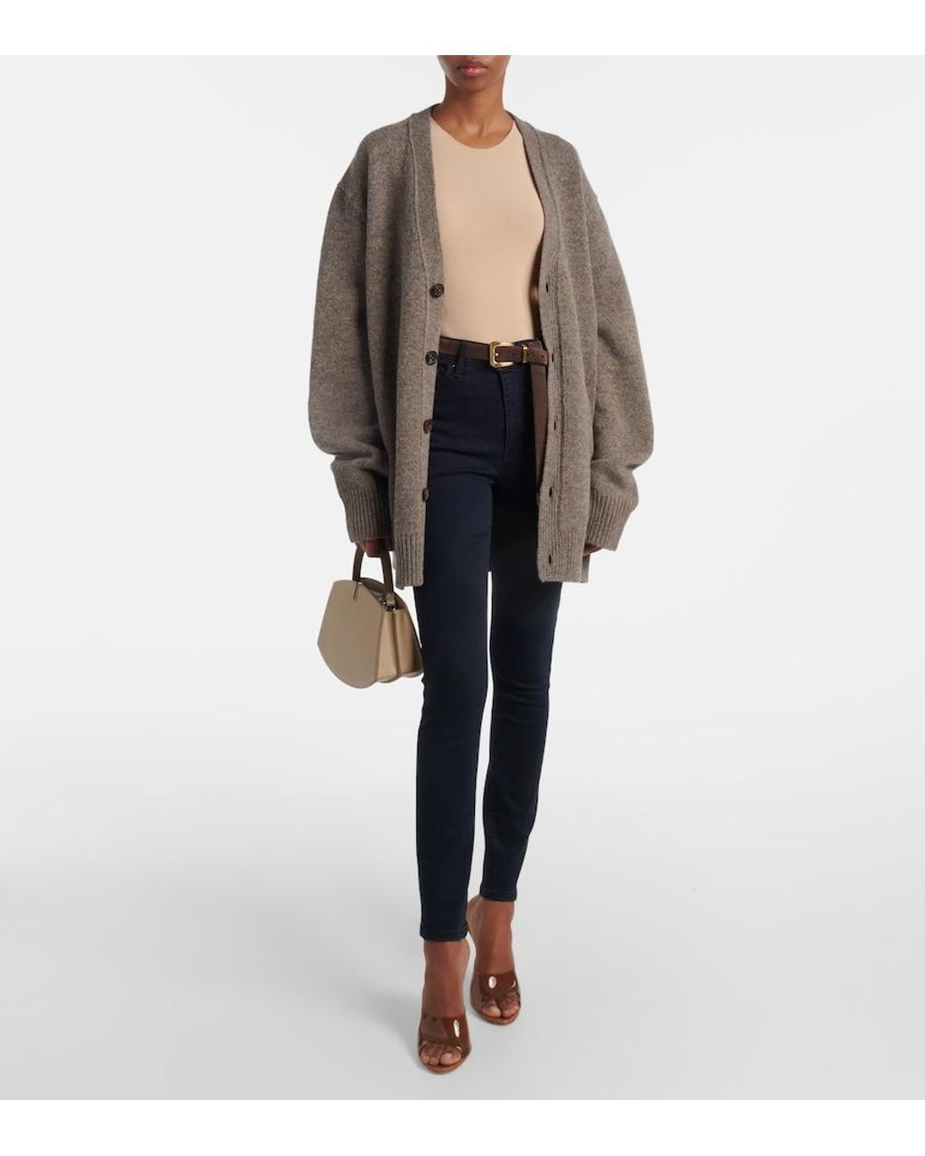 FRAME Blue Le High Skinny Jeans