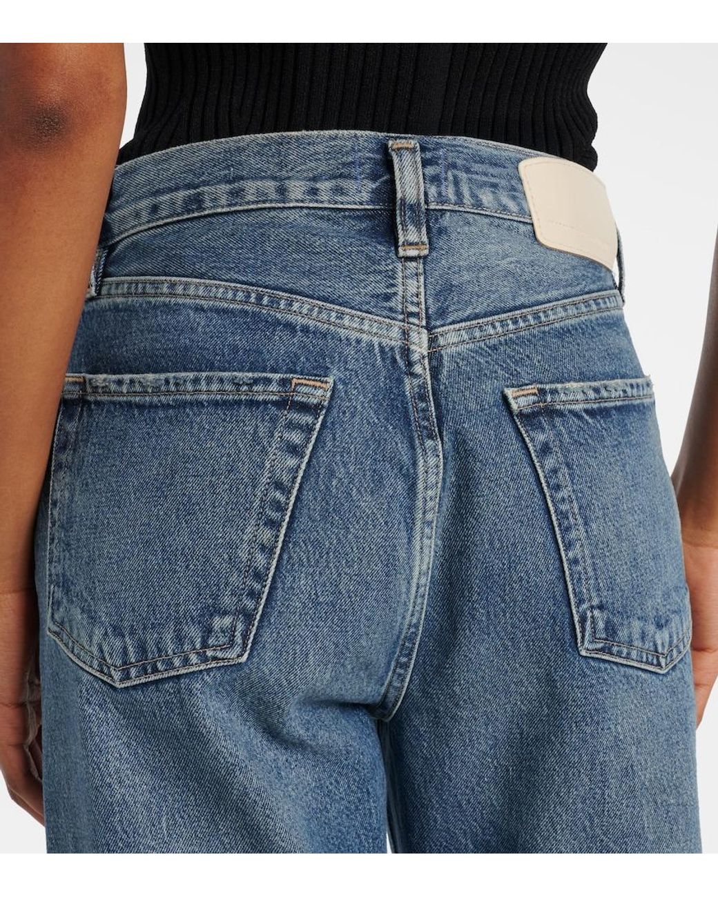 Citizens of Humanity Blue Dahlia Straight Jeans