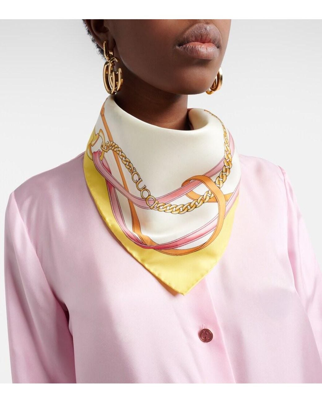 Sciarpa di Gucci in Metallic