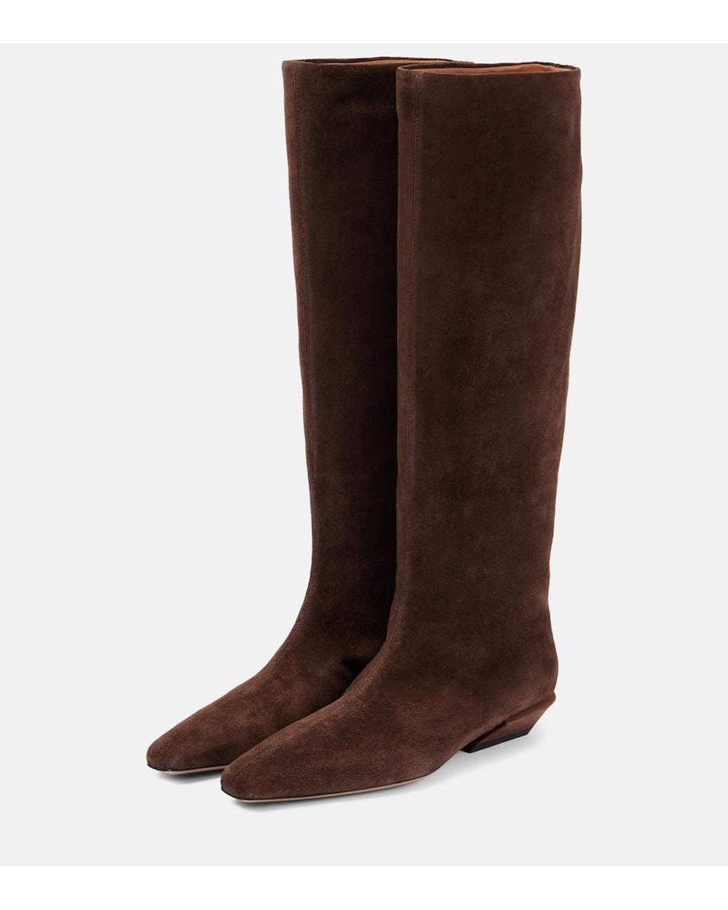 Paris Texas Brown Bettina 25 Suede Knee-High Boots