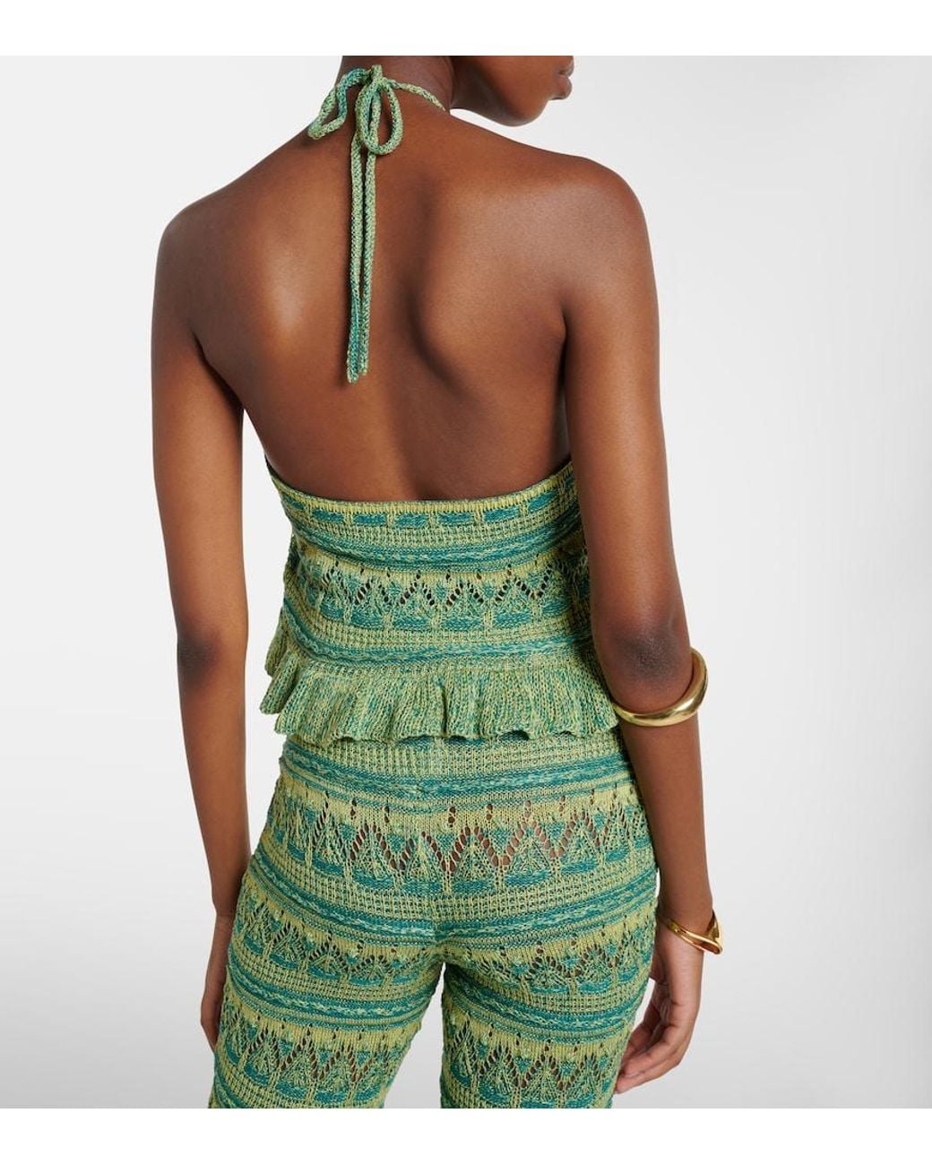 Top di Etro in Green