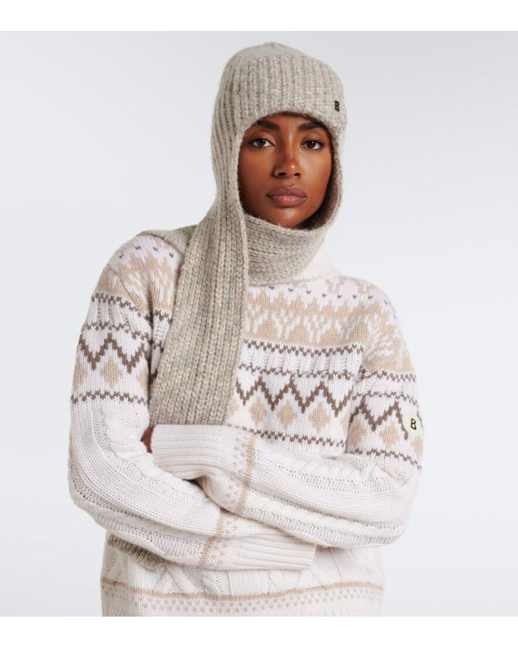 Bogner White Kapuze Suzanne